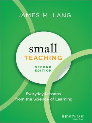 Small Teaching - ebook
